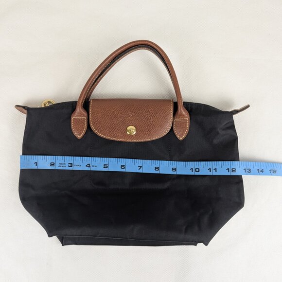 Longchamp Le Pliage Nylon Black Tote Bag – Preloved Authentic, Fast Shipping! - Picture 12 of 15